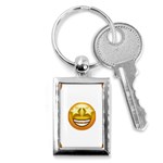 star eyes emoji Key Chain (Rectangle)