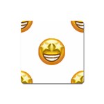 star eyes emoji Magnet (Square)