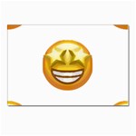 star eyes emoji Postcards 5  x 7  (Pkg of 10)