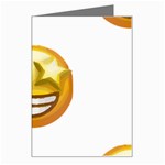 star eyes emoji Greeting Card