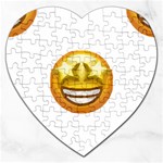 star eyes emoji Jigsaw Puzzle (Heart)