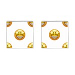 star eyes emoji Cufflinks (Square)