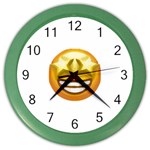 star eyes emoji Color Wall Clock