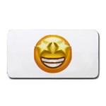 star eyes emoji Medium Bar Mat