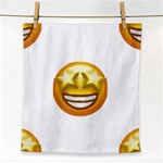 star eyes emoji Face Towel