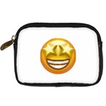 star eyes emoji Digital Camera Leather Case