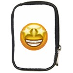 star eyes emoji Compact Camera Leather Case