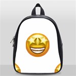 star eyes emoji School Bag (Small)