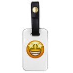 star eyes emoji Luggage Tag (one side)