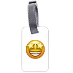 star eyes emoji Luggage Tag (two sides)