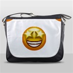 star eyes emoji Messenger Bag