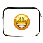 star eyes emoji Apple iPad Zipper Case