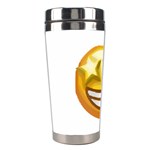 star eyes emoji Stainless Steel Travel Tumbler