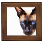 Siamese Cat Framed Tile