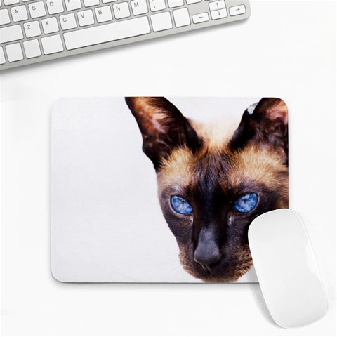 Siamese Cat Small Mousepad from ArtsNow.com Front