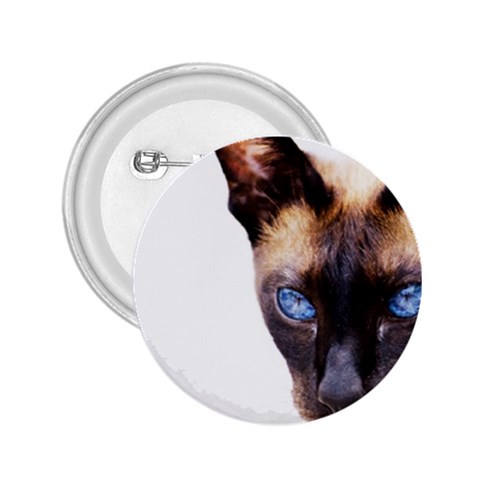 Siamese Cat 2.25  Button from ArtsNow.com Front