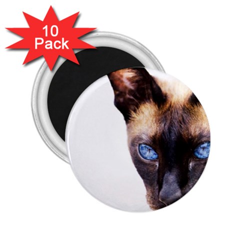 Siamese Cat 2.25  Magnet (10 pack) from ArtsNow.com Front