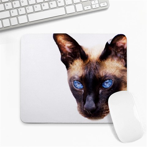 Siamese Cat Large Mousepad from ArtsNow.com Front