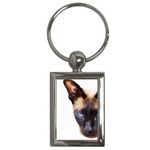 Siamese Cat Key Chain (Rectangle)