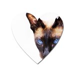 Siamese Cat Magnet (Heart)