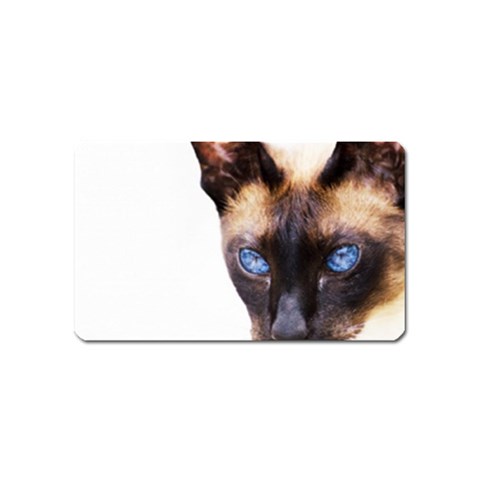 Siamese Cat Magnet (Name Card) from ArtsNow.com Front