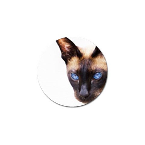 Siamese Cat Golf Ball Marker from ArtsNow.com Front