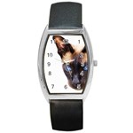 Siamese Cat Barrel Style Metal Watch