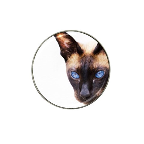 Siamese Cat Hat Clip Ball Marker from ArtsNow.com Front