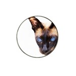 Siamese Cat Hat Clip Ball Marker