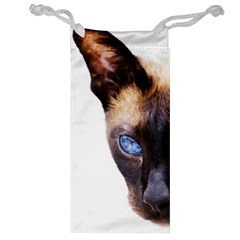 Siamese Cat Jewelry Bag from ArtsNow.com Front