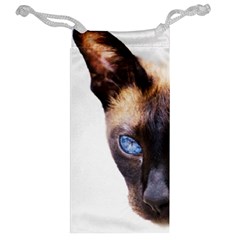 Siamese Cat Jewelry Bag from ArtsNow.com Back