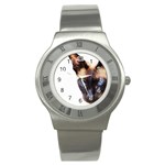 Siamese Cat Stainless Steel Watch