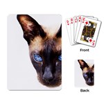 Siamese Cat Playing Cards Single Design