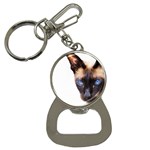 Siamese Cat Bottle Opener Key Chain