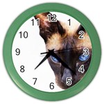 Siamese Cat Color Wall Clock