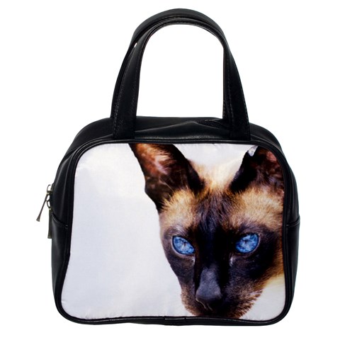 Siamese Cat Classic Handbag (One Side) from ArtsNow.com Front