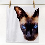 Siamese Cat Face Towel