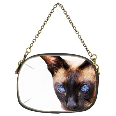 Siamese Cat Chain Purse (One Side) from ArtsNow.com Front