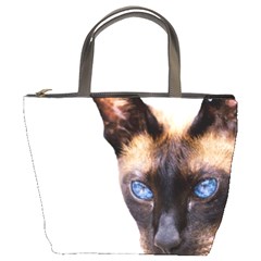 Siamese Cat Bucket Bag from ArtsNow.com Front