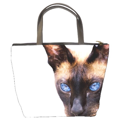 Siamese Cat Bucket Bag from ArtsNow.com Back