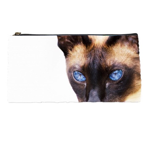 Siamese Cat Pencil Case from ArtsNow.com Front