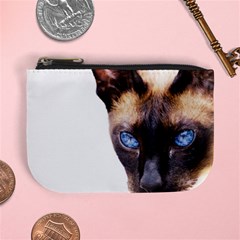 Siamese Cat Mini Coin Purse from ArtsNow.com Front