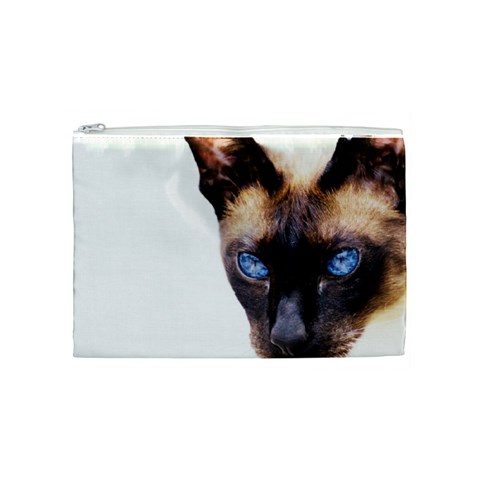 Siamese Cat Cosmetic Bag (Medium) from ArtsNow.com Front