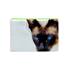 Siamese Cat Cosmetic Bag (Medium) from ArtsNow.com Front