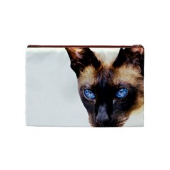 Siamese Cat Cosmetic Bag (Medium) from ArtsNow.com Back