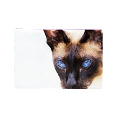 Siamese Cat Cosmetic Bag (Large) from ArtsNow.com Front