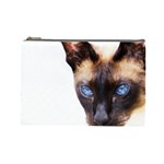 Siamese Cat Cosmetic Bag (Large)