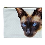 Siamese Cat Cosmetic Bag (XL)