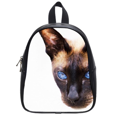 Siamese Cat School Bag (Small) from ArtsNow.com Front