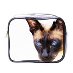 Siamese Cat Mini Toiletries Bag (One Side)